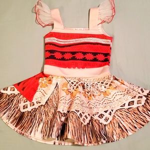 Moana dress 3T